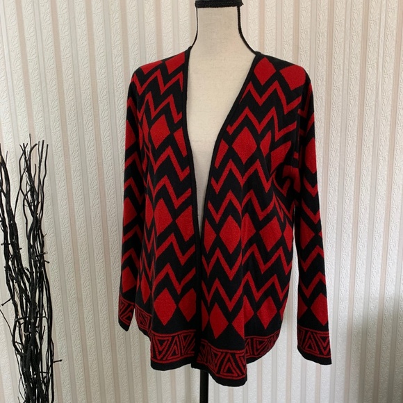 Alfred Dunner Jackets & Blazers - Sale ⬇️✅ALFRED DUNNER Printed Cardigan Sweater XL
